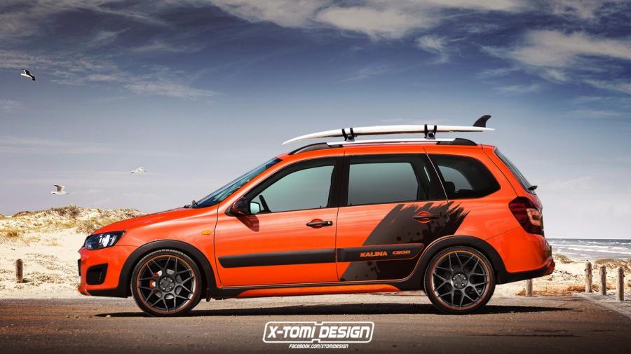 Lada Kalina Cross by X-Tomi Design '2018